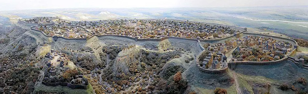 Киев конца XII начала XIII в Диорамареконструкция АВ Казанского Музей - фото 15