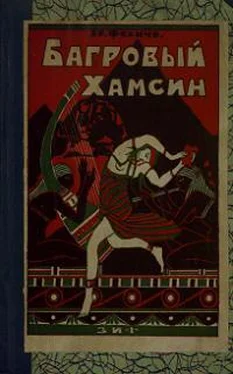 Артур Феличе Багровый хамсин обложка книги