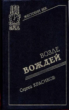 Сергей Красиков Возле вождей обложка книги