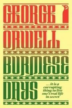 Джордж Оруэлл Burmese Days обложка книги