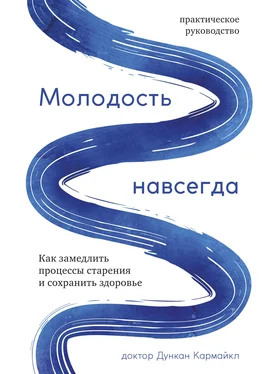 Дункан Кармайкл Молодость навсегда. Как замедлить процессы старения и сохранить здоровье обложка книги