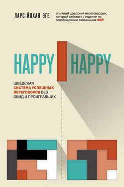 Ларс-Йохан Эге Happy-happy. Шведская система успешных переговоров без обид и проигравших обложка книги