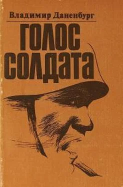 Владимир Даненбург Голос солдата обложка книги