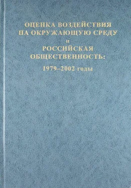 Array Коллектив авторов Оценка воздействия на окружающую среду и российская общественность: 1979-2002 годы обложка книги