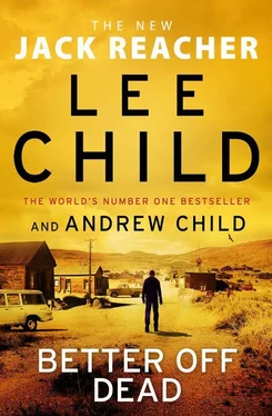 Lee CHILD Better off Dead обложка книги