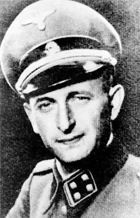 А Эйхман Г Гиммлер на строительстве завода Буна и лагеря - фото 37