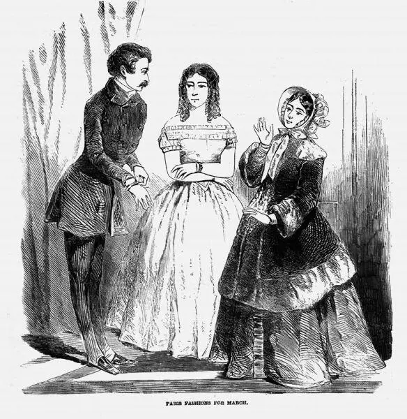 Рис 12 Сюртук 1850 г Illustrated London News 1850 Для богатого мужчины - фото 12