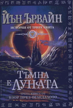 Иън Ървайн Тъмна е луната обложка книги