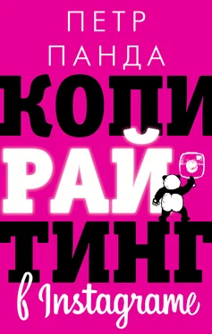 Петр Панда Копирайтинг в Instagram обложка книги