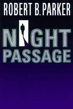 Robert Parker Night Passage обложка книги