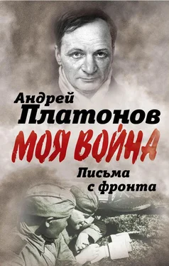 Андрей Платонов Письма с фронта. «Я видел страшный лик войны». Сборник обложка книги