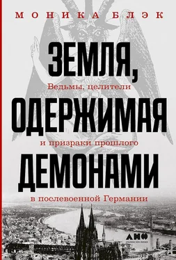 Моника Блэк Земля, одержимая демонами. Ведьмы, целители и призраки прошлого в послевоенной Германии обложка книги