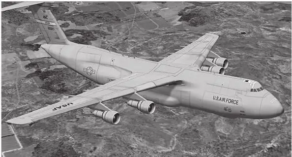 Рис 58 Транспортный самолёт США Локхид С5 Галакси Надежно установленных - фото 59