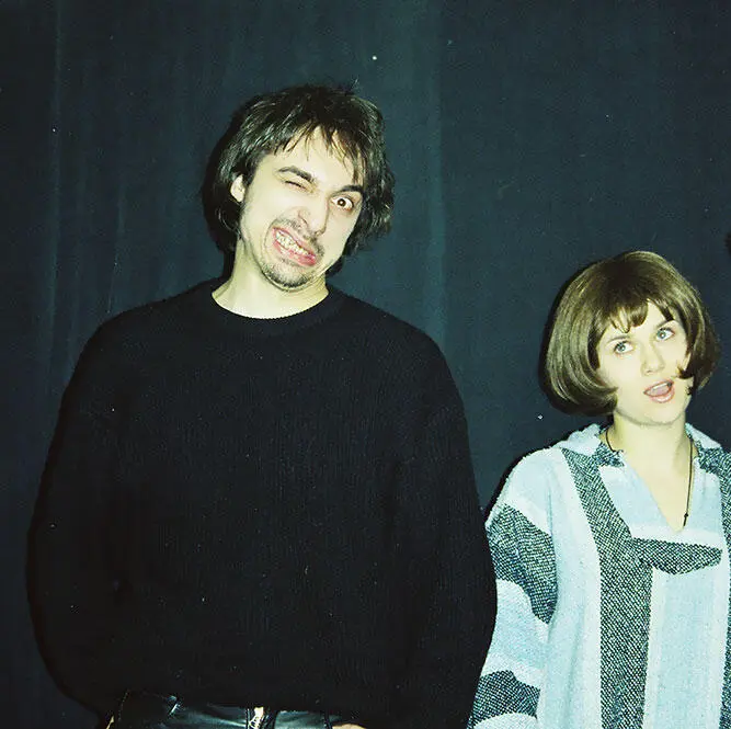 Горшок и Маша в ДК им Кирова СанктПетербург 1998 год Фото М Лаписа Балу - фото 3