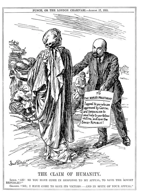 Утверждение гуманизма Punch 1921 August 17 P 131 Двойной дилер Punch - фото 4