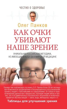 Олег Панков Как очки убивают наше зрение [litres] обложка книги