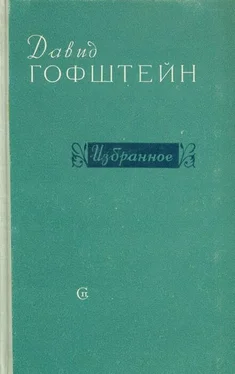 Давид Гофштейн Избранное обложка книги