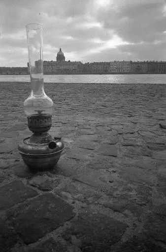 1971 Лампа на спуске у Академии художеств Печать с негатива 1971 Лиговка - фото 15