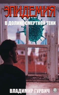 Владимир Гурвич В долине смертной тени [Эпидемия] обложка книги