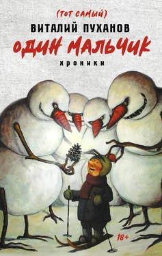 Виталий Пуханов Один мальчик [хроники] обложка книги