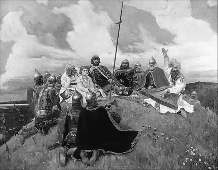 Боян С картины ВМ Васнецова Эстафету приняли поэты первой величины - фото 3