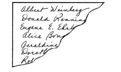 Those names are in Carmine Bonamicos handwriting Krutch said Im quite - фото 2