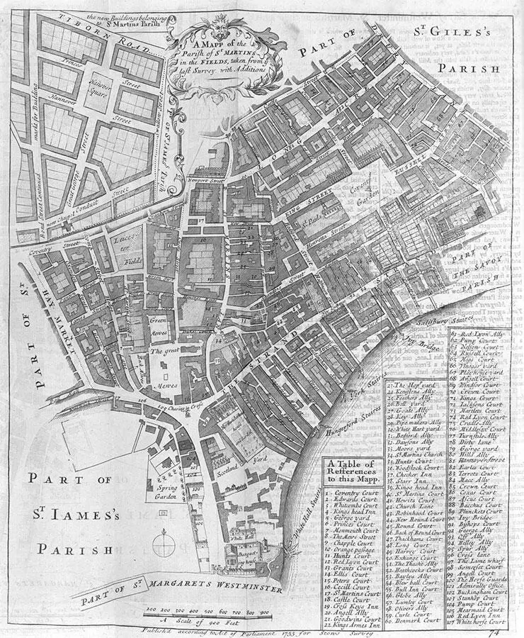 Рис 19 Карта из книги Описание Лондона Survey of London 1598 Джона Стоу - фото 19