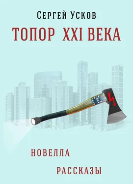 Сергей Усков Топор XXI века обложка книги