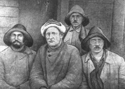 Бегичев в Пясинской экспедиции Николая Урванцева 1922 Слева направо С Д - фото 202