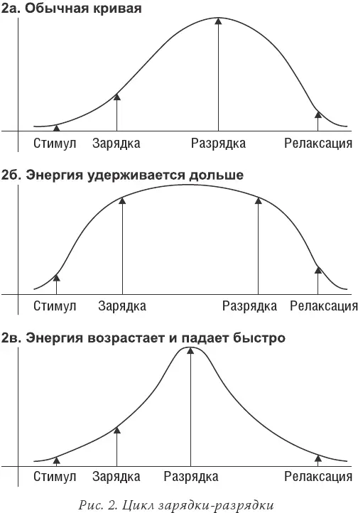 Рис 2 Цикл зарядкиразрядки При обычном цикле энергия достигает своего пика - фото 4