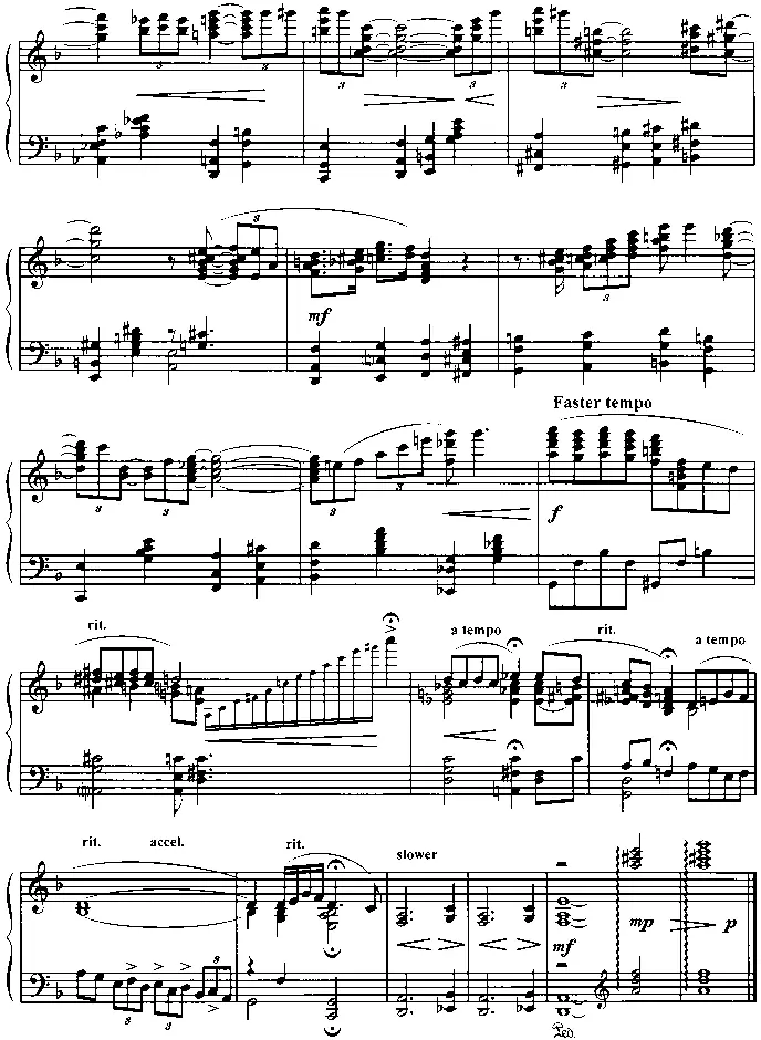 КОЛЫБЕЛЬНАЯ Lullaby of Birdland Джордж ШИРИНГ George SHEARING - фото 39