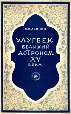 Николай Леонов Улугбек - великий астроном XV века обложка книги