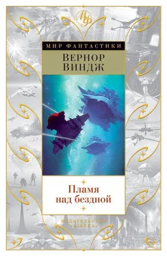 Вернор Виндж Пламя над бездной [сборник] обложка книги