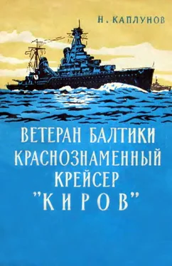 Николай Каплунов Ветеран Балтики Краснознаменный крейсер «Киров» обложка книги