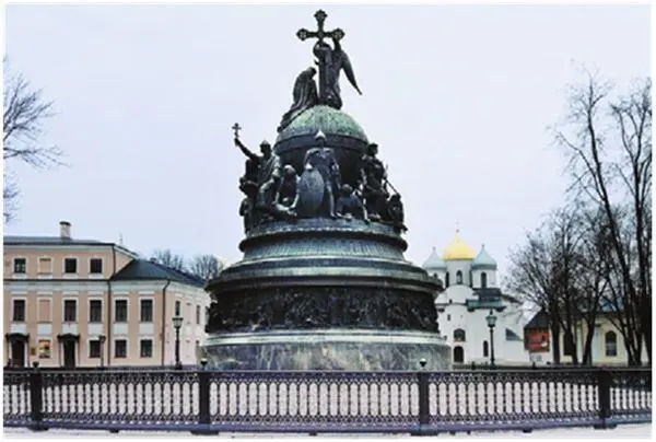 Памятник Тысячелетие России Фото Ю З Кантор 2017 г Новгородский кремль - фото 101