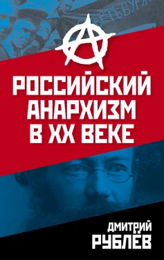 Дмитрий Рублев Российский анархизм в XX веке обложка книги