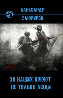 Александр Санфиров За наших воюют не только люди обложка книги