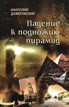 Анатолий Домбровский Падение к подножью пирамид [Безысходность - род безумия] обложка книги