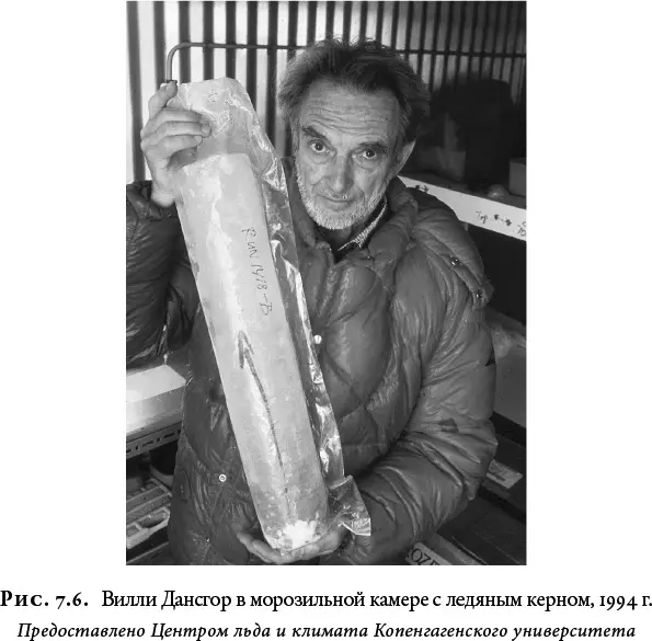 Первым делом Дансгор и команда сравнили свои результаты с палеотемпературными - фото 50