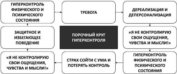 Рис 14Порочный круг гиперконтроля Поймите что психические заболевания - фото 20