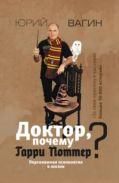 Юрий Вагин Доктор, почему Гарри Поттер? Персонажная психология в жизни обложка книги