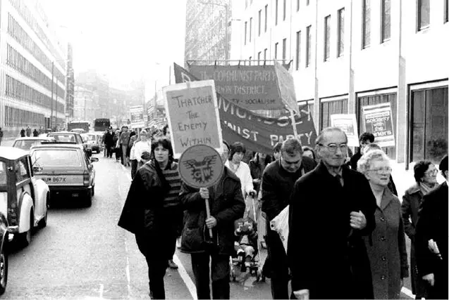 Демонстрация в Лондоне в поддержку бастующих шахтеров 1984 год Артур - фото 19