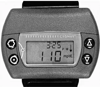 Рис 2 GlucoWatch Biographer2 глюкометрические часы второй вариант Затем - фото 65