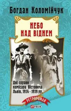 Богдан Коломийчук Небо над Віднем обложка книги