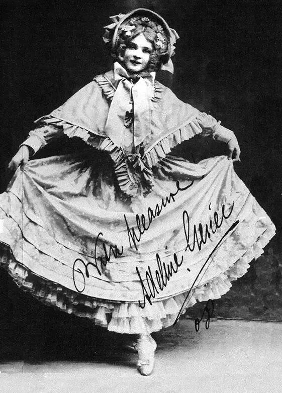 Аделина Жене в 18971907 гг солистка Эмпайр Кульминационная сцена балета - фото 85