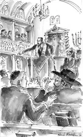 The first time I attended Saturday morning services at Beth Jacob a man was - фото 4