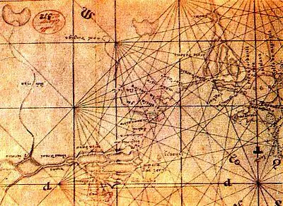Рис 50 Острова в дельте Днепра на карте Черного моря неизвестного автора - фото 62