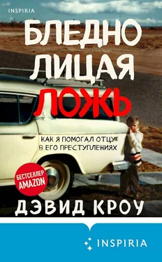 Дэвид Кроу Бледнолицая ложь. Как я помогал отцу в его преступлениях обложка книги