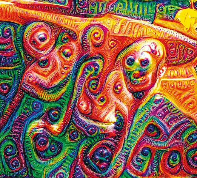 Одна из картин созданных DeepDream Эта программа использует искусственную - фото 92