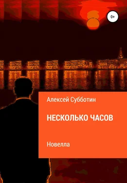 Алексей Субботин Несколько часов обложка книги